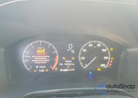 2025 Honda Cr-V Exl из США, поврежденный, VIN 2HKRS3H72SH309236